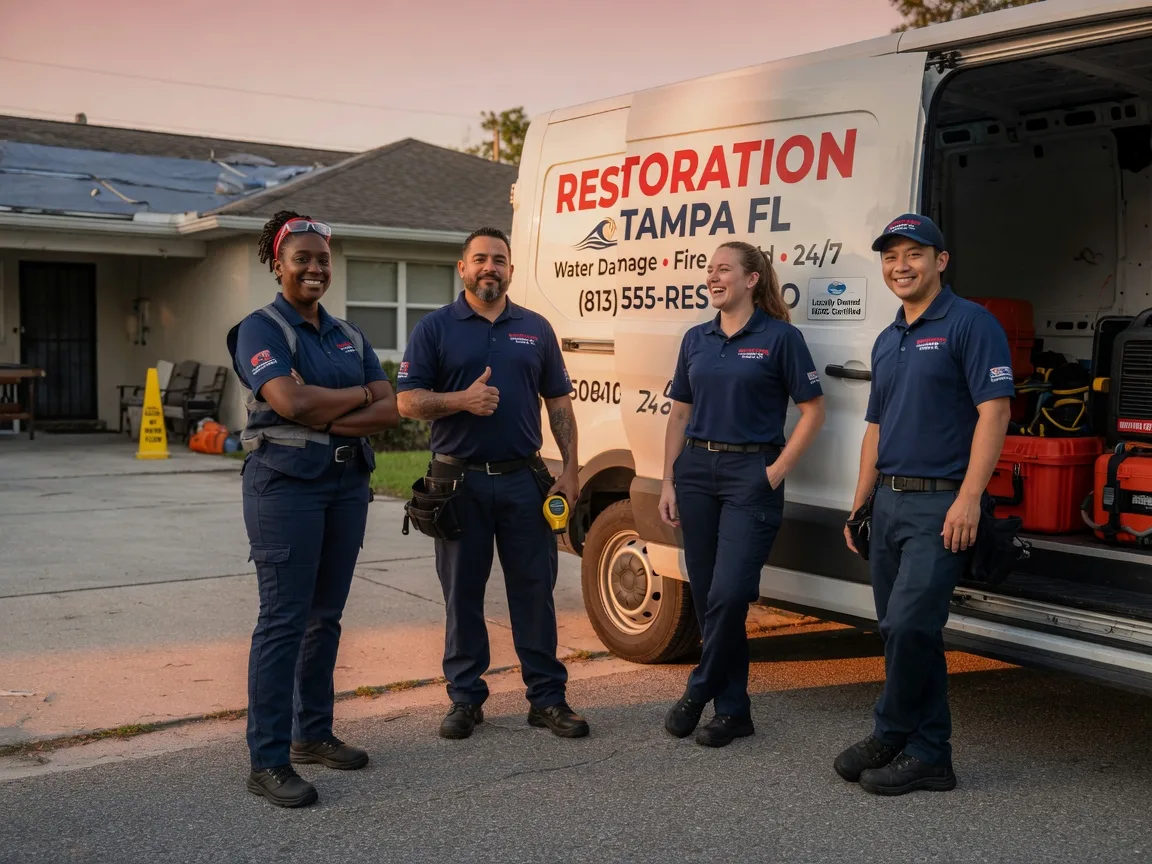 Water Damage Restoration company in London, OH