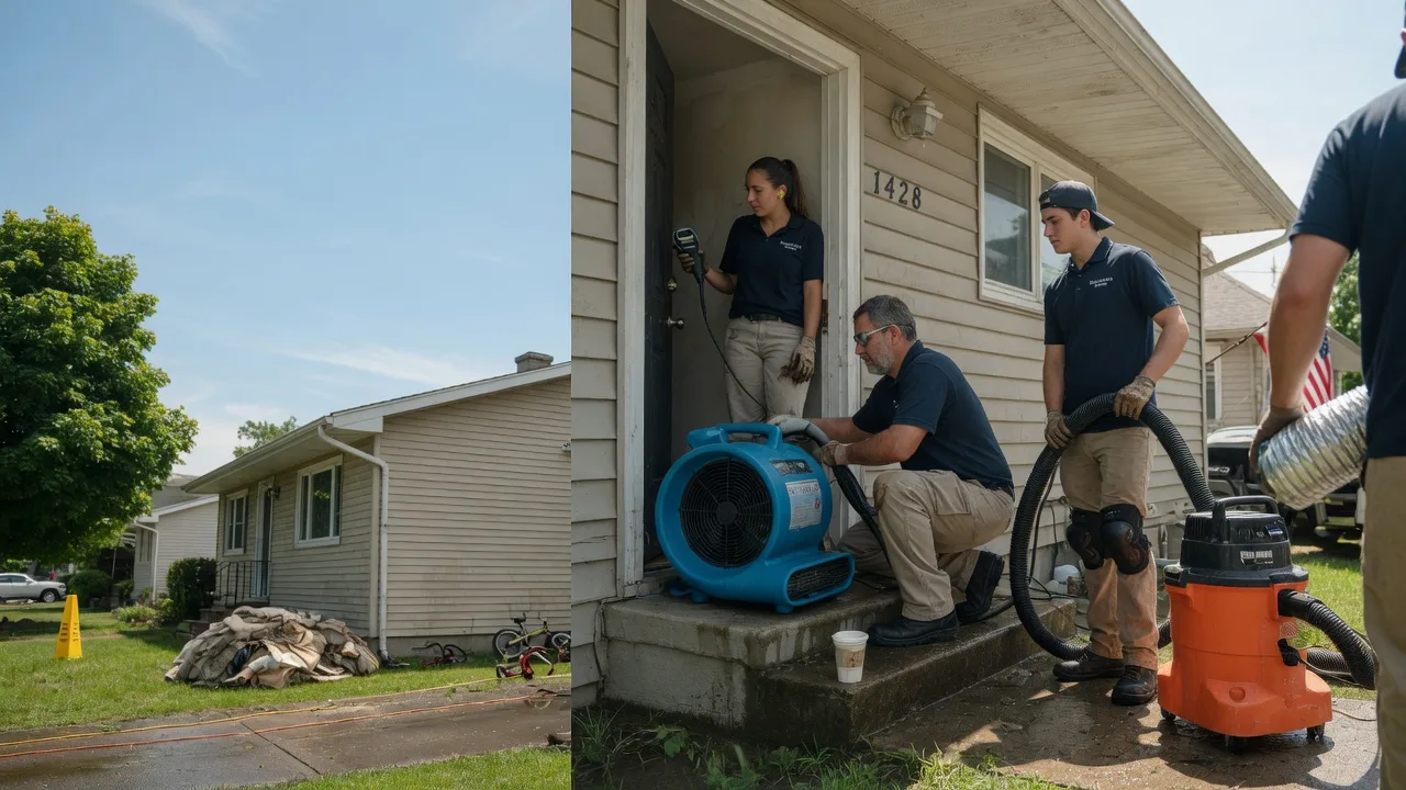 Water Damage Restoration in London, OH near me